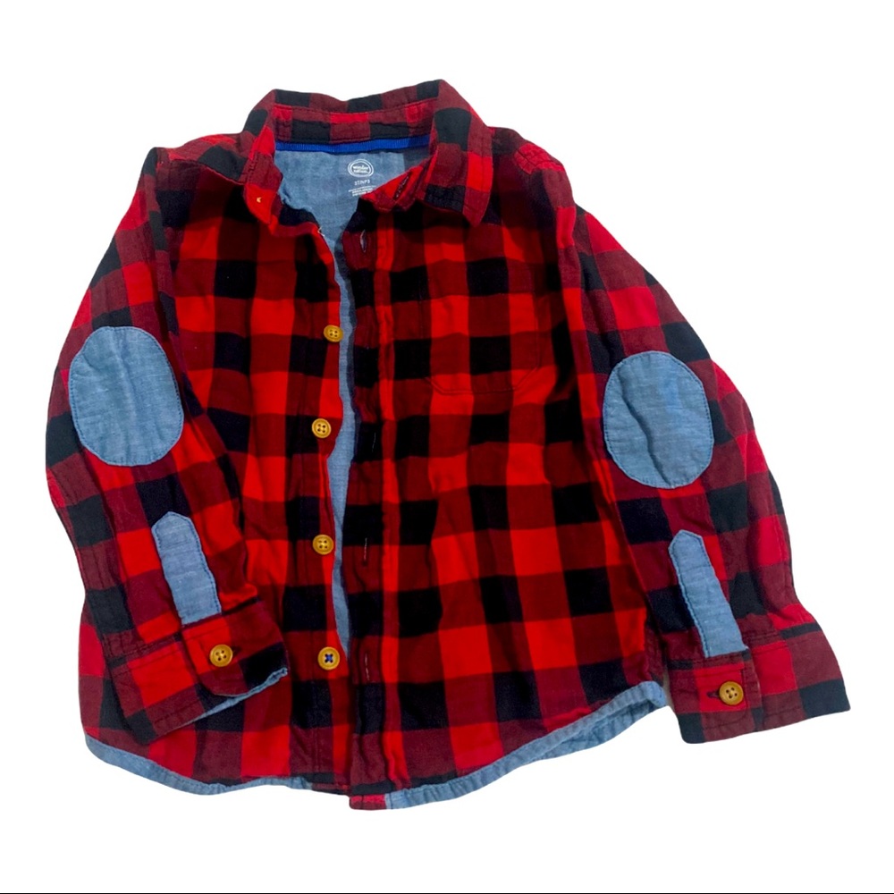 Kids flannel shirt 3T